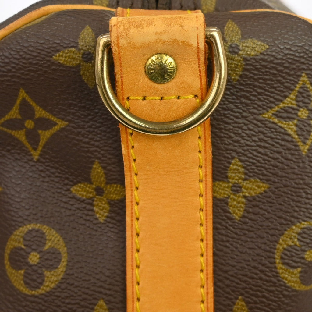 Louis Vuitton Keepall Bandouliere Bag Monogram Canvas Brown Canvas Travel Bag Bag (Pre-Owned)