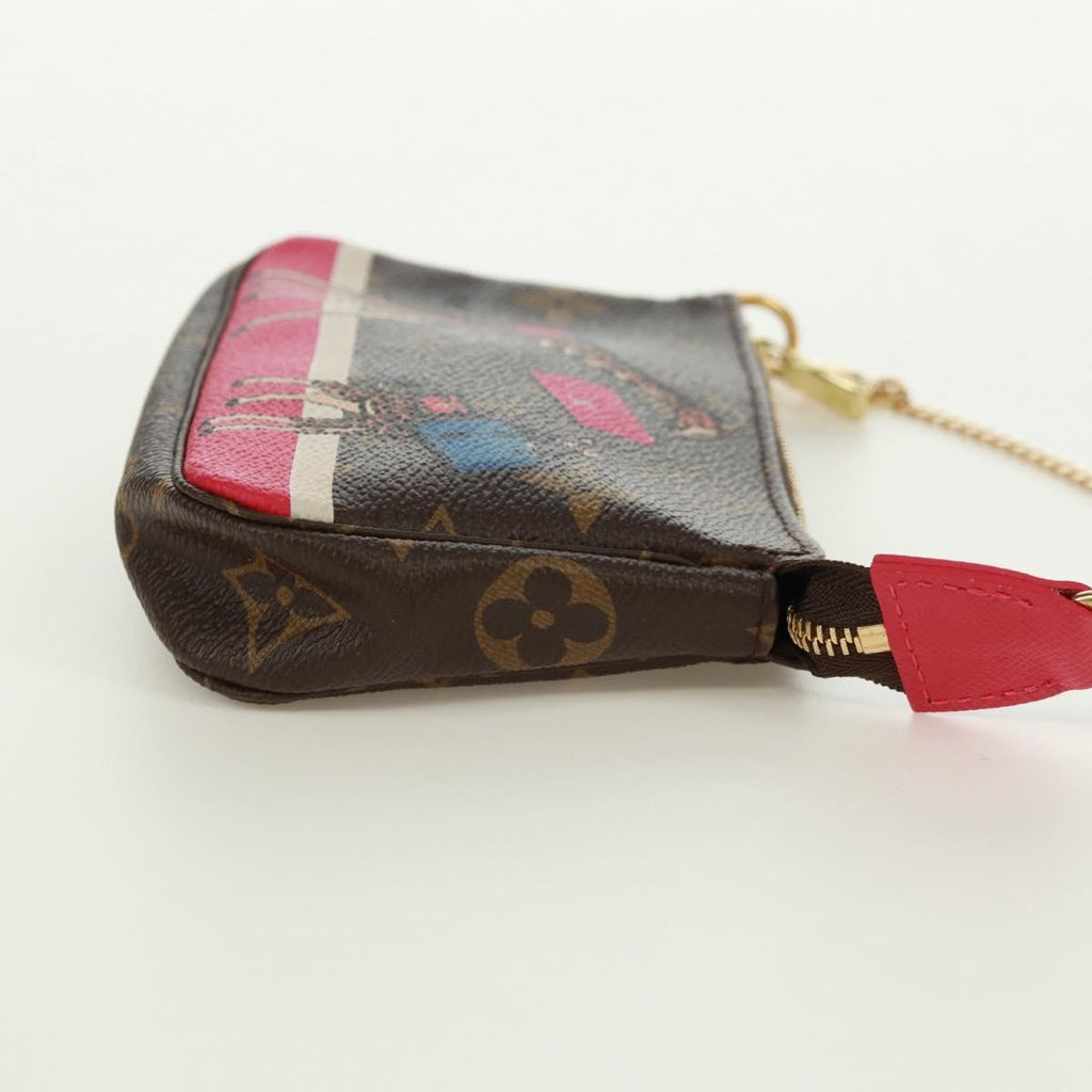 Louis Vuitton Pochette Accessoires Limited Edition Christmas Animation Monogram Canvas Multicolour Canvas Clutche & Pouche Bag (Pre-Owned)