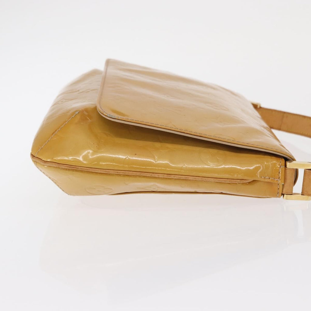 Louis Vuitton Thompson Street Handbag Monogram Vernis Yellow Patent_Leather Shoulder Bag Bag (Pre-Owned)