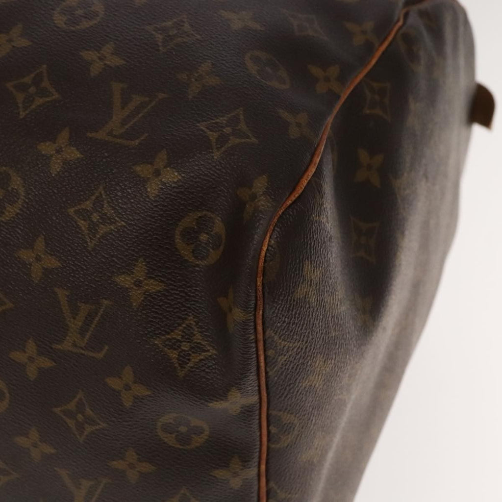 Louis Vuitton Keepall Bag Monogram Canvas Brown Canvas Travel Bag Bag (Pre-Owned)