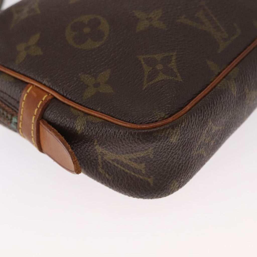Louis Vuitton Pochette Marly Bandouliere Bag Monogram Canvas Brown Canvas Shoulder Bag Bag (Pre-Owned)