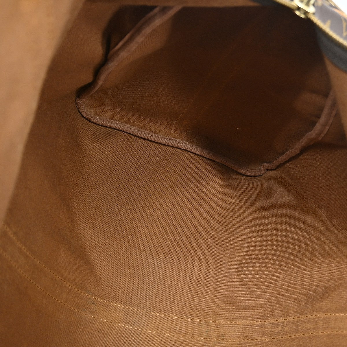 Louis Vuitton Keepall Bandouliere Bag Monogram Canvas Brown Canvas Travel Bag Bag (Pre-Owned)
