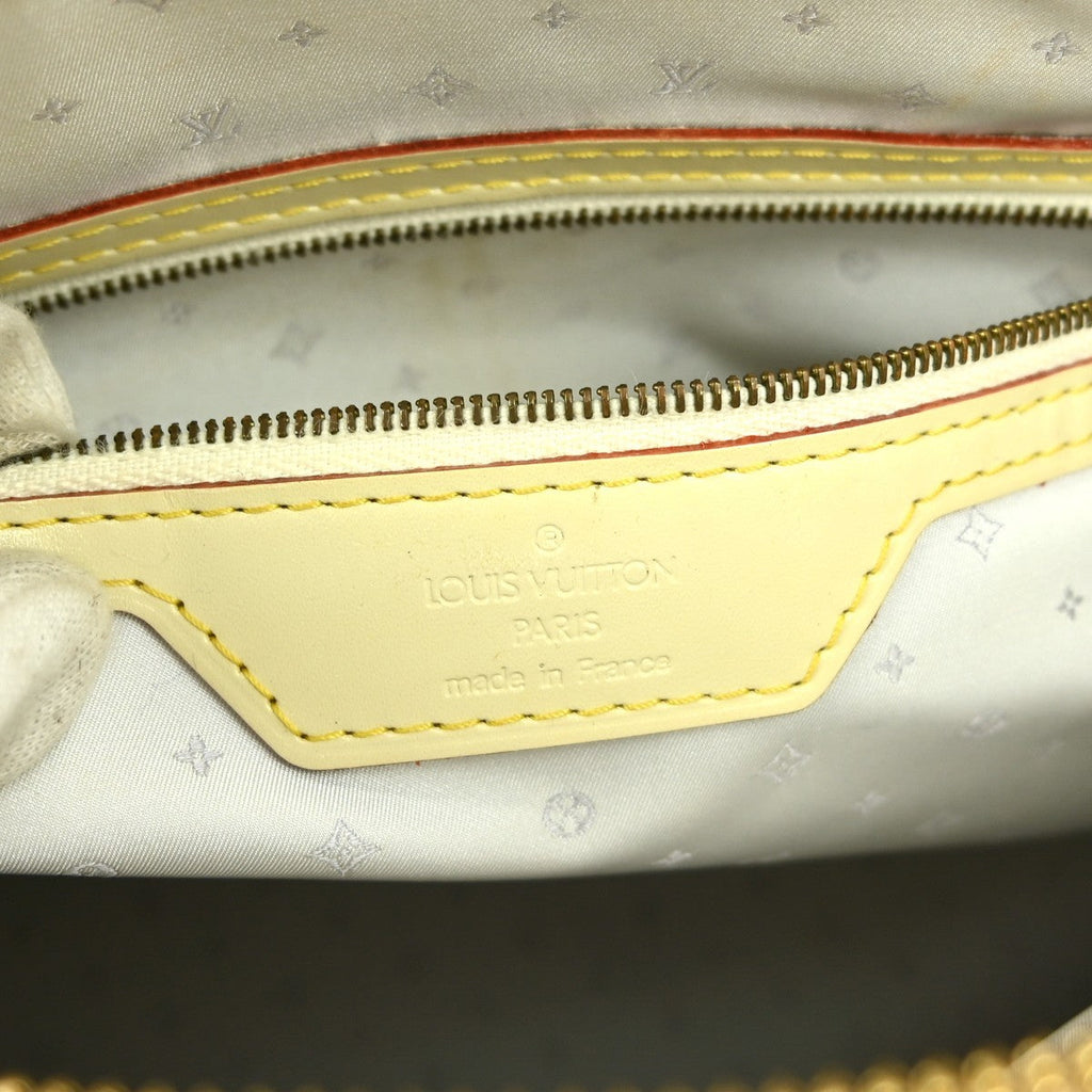 Louis Vuitton Suhali Lockit Handbag Leather Beige Leather Tote Bag Bag (Pre-Owned)