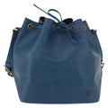 Louis Vuitton Petit Noe Handbag Epi Leather Blue Leather Shoulder Bag Bag (Pre-Owned)