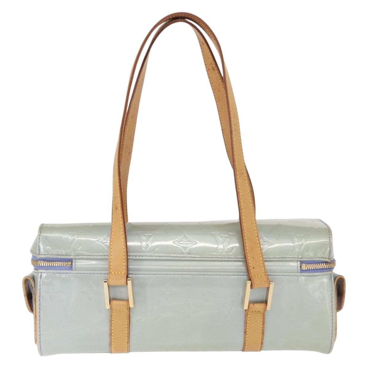 Louis Vuitton Sullivan Horizontal Bag Monogram Vernis Purple Patent_Leather Handbag (Pre-Owned)