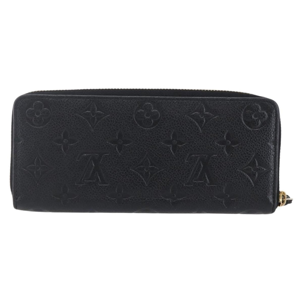 Louis Vuitton Portefeuille Zippy Monogramme Empreinte Monogramme Empreinte Black Leather Wallets Accessory (Pre-Owned)