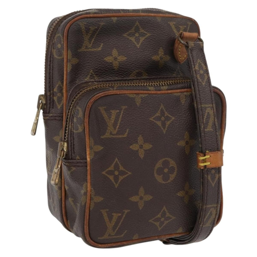 Louis Vuitton Amazone Bag Monogram Canvas Brown Canvas Shoulder Bag Bag (Pre-Owned)