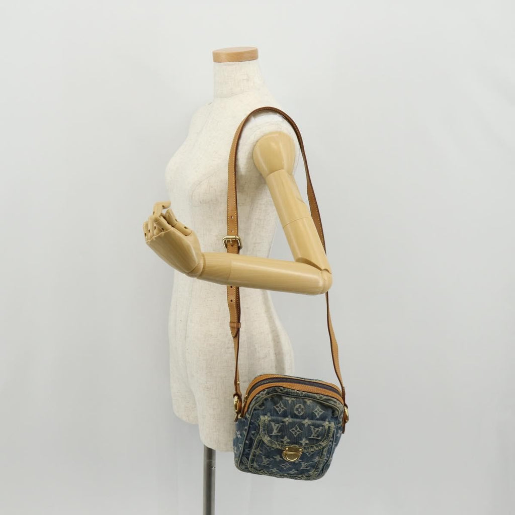 Louis Vuitton Camera Bag Monogram Denim Blue Denim_Jeans Shoulder Bag Bag (Pre-Owned)