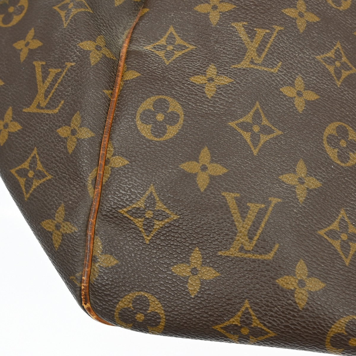 Louis Vuitton Keepall Bag Monogram Canvas Brown Canvas Travel Bag Bag (Pre-Owned)