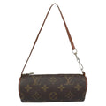 Louis Vuitton Papillon Pochette Monogram Canvas Brown Canvas Clutche & Pouche Bag (Pre-Owned)