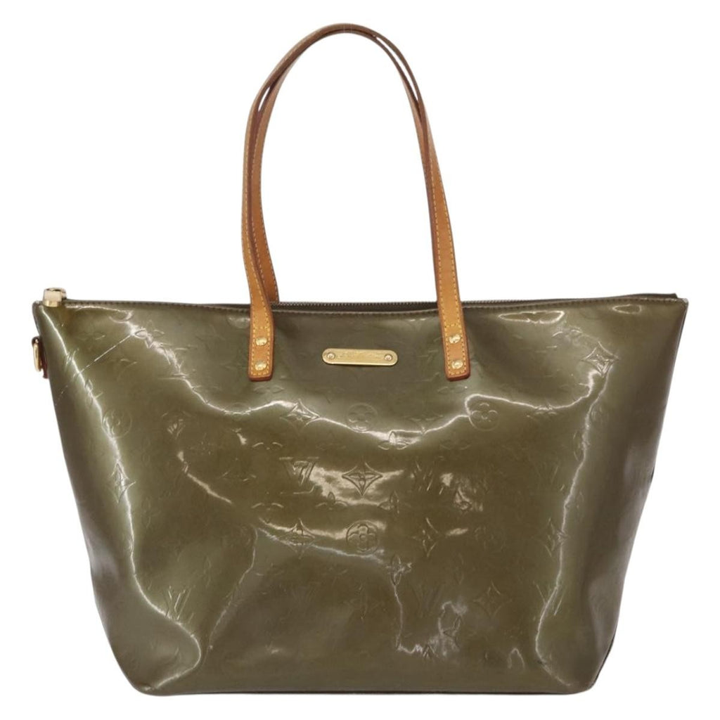 Louis Vuitton Bellevue Handbag Monogram Vernis Brown Patent_Leather Tote Bag Bag (Pre-Owned)