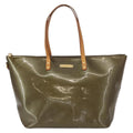 Louis Vuitton Bellevue Handbag Monogram Vernis Brown Patent_Leather Tote Bag Bag (Pre-Owned)