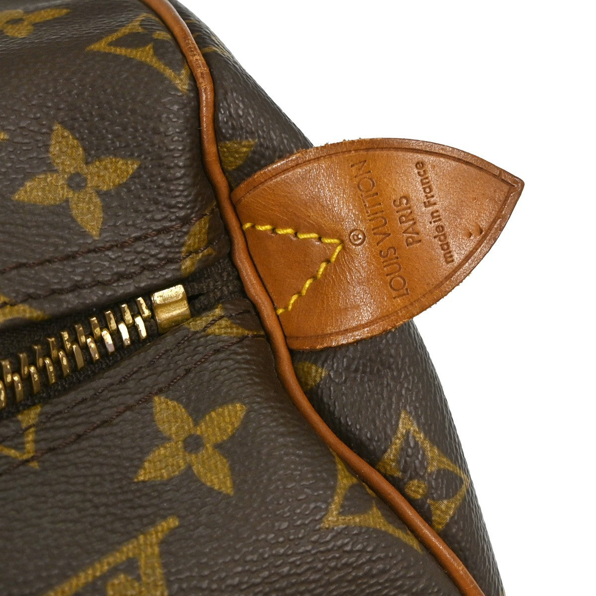 Louis Vuitton Keepall Bag Monogram Canvas Brown Canvas Travel Bag Bag (Pre-Owned)