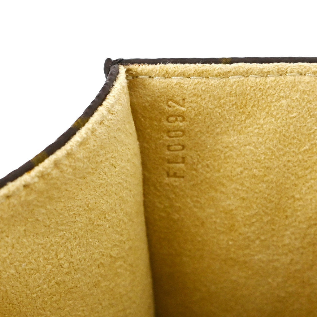 Louis Vuitton Florentine Pochette Monogram Canvas Brown Canvas Clutche & Pouche Bag (Pre-Owned)