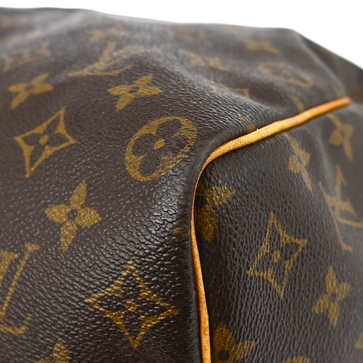 Louis Vuitton Keepall Bag Monogram Canvas Brown Canvas Travel Bag Bag (Pre-Owned)