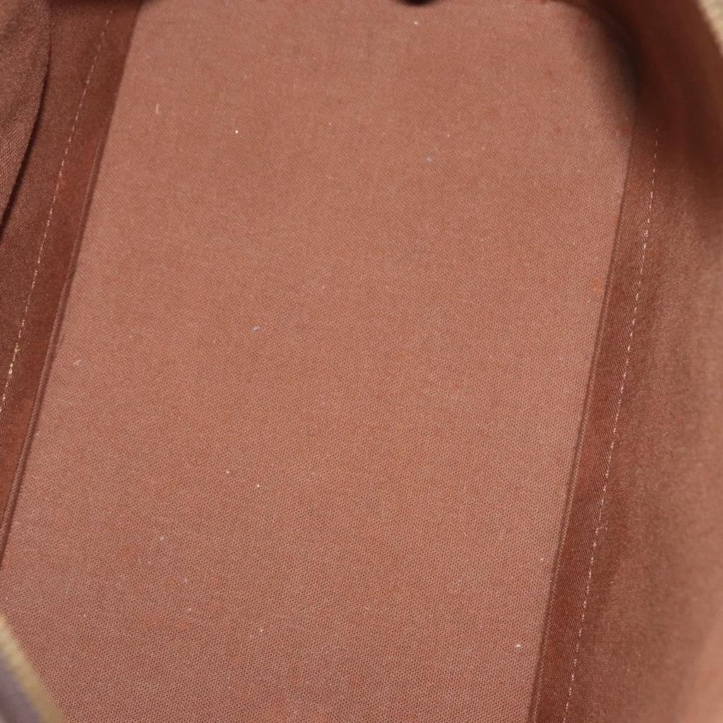 Louis Vuitton Alma Handbag Monogram Canvas Brown Canvas Handbag (Pre-Owned)