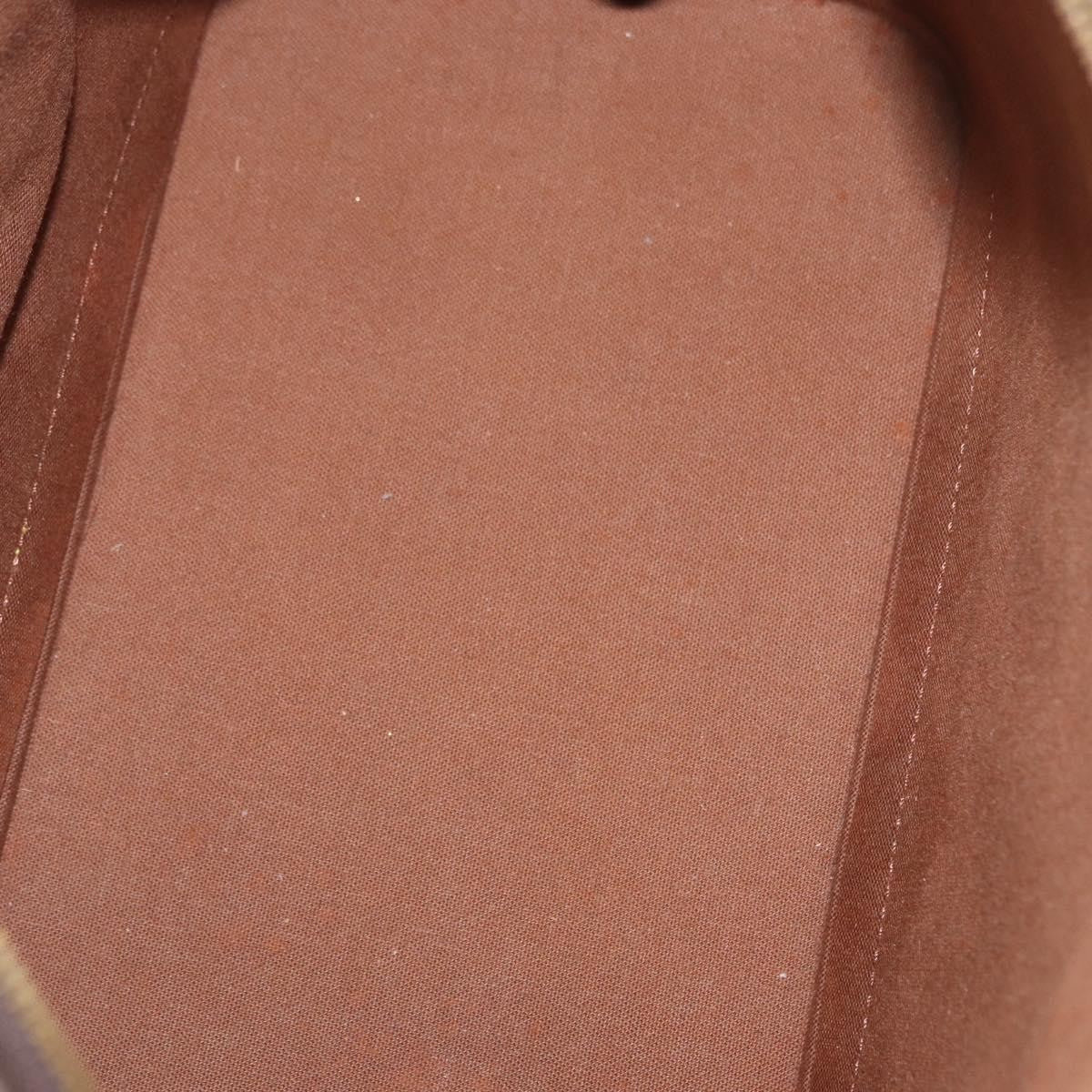 Louis Vuitton Alma Handbag Monogram Canvas Brown Canvas Handbag (Pre-Owned)
