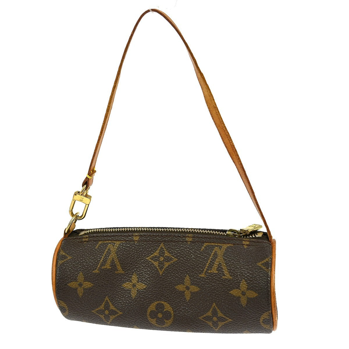 Louis Vuitton Papillon Pochette Monogram Canvas Brown Canvas Clutche & Pouche Bag (Pre-Owned)