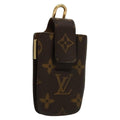 Louis Vuitton Etui Phone Case Monogram Canvas Brown Canvas Bag (Pre-Owned)