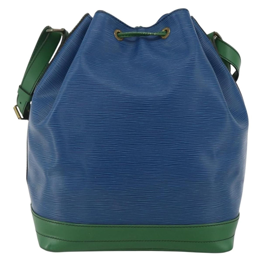 Louis Vuitton Bicolor Noe Handbag Epi Leather Blue Leather Shoulder Bag Bag (Pre-Owned)