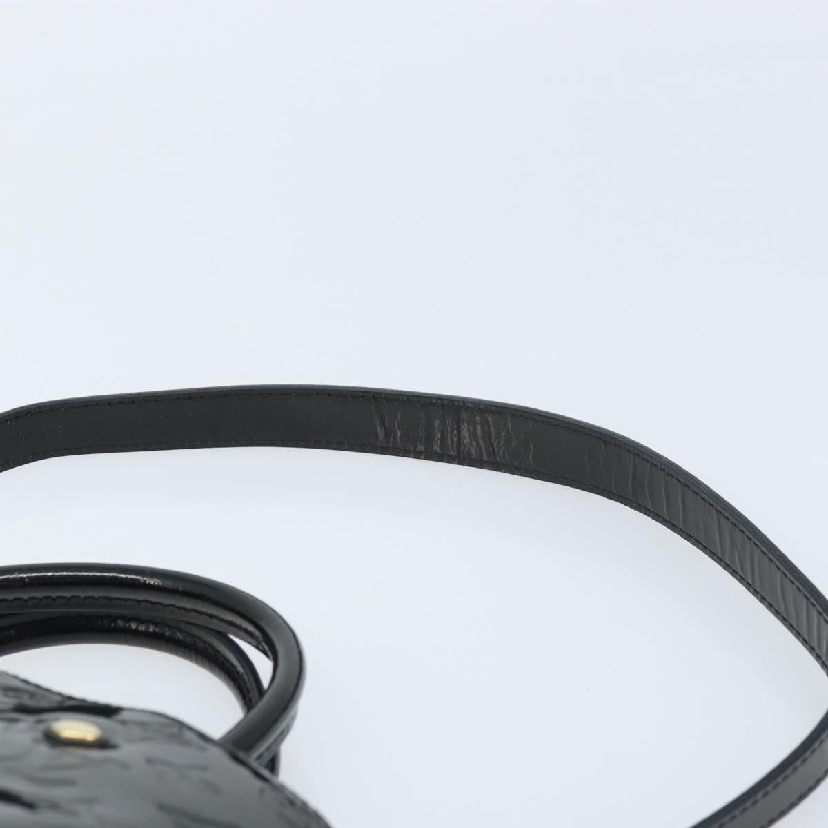 Louis Vuitton Montaigne Handbag Monogram Vernis Black Patent_Leather Handbag (Pre-Owned)