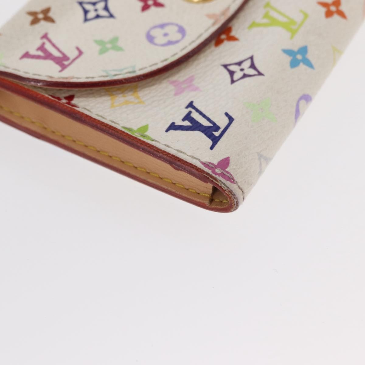 Louis Vuitton Rosalie Flap Coin Purse Limited Edition Vivienne Damier Multicolour Canvas Card Holders Accessory (Pre-Owned)