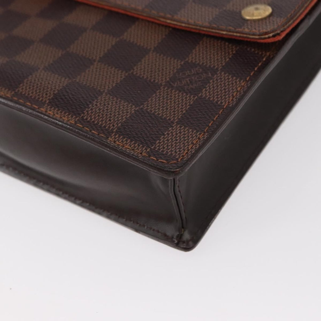 Louis Vuitton Portobello Messenger Damier Brown Canvas Shoulder Bag Bag (Pre-Owned)