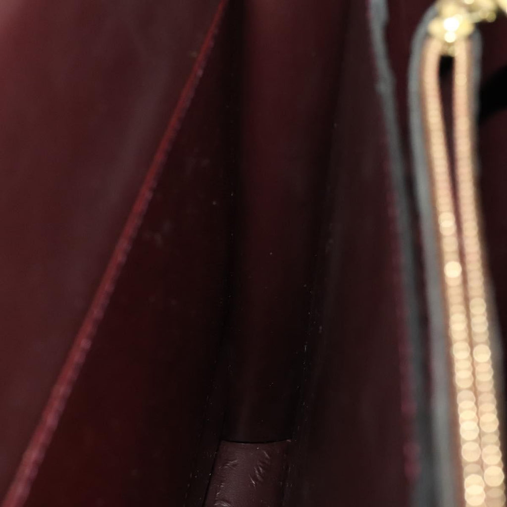 Louis Vuitton Rendez-Vous Shoulder Bag Monogram Metal Calfskin Brown Leather Bag (Pre-Owned)