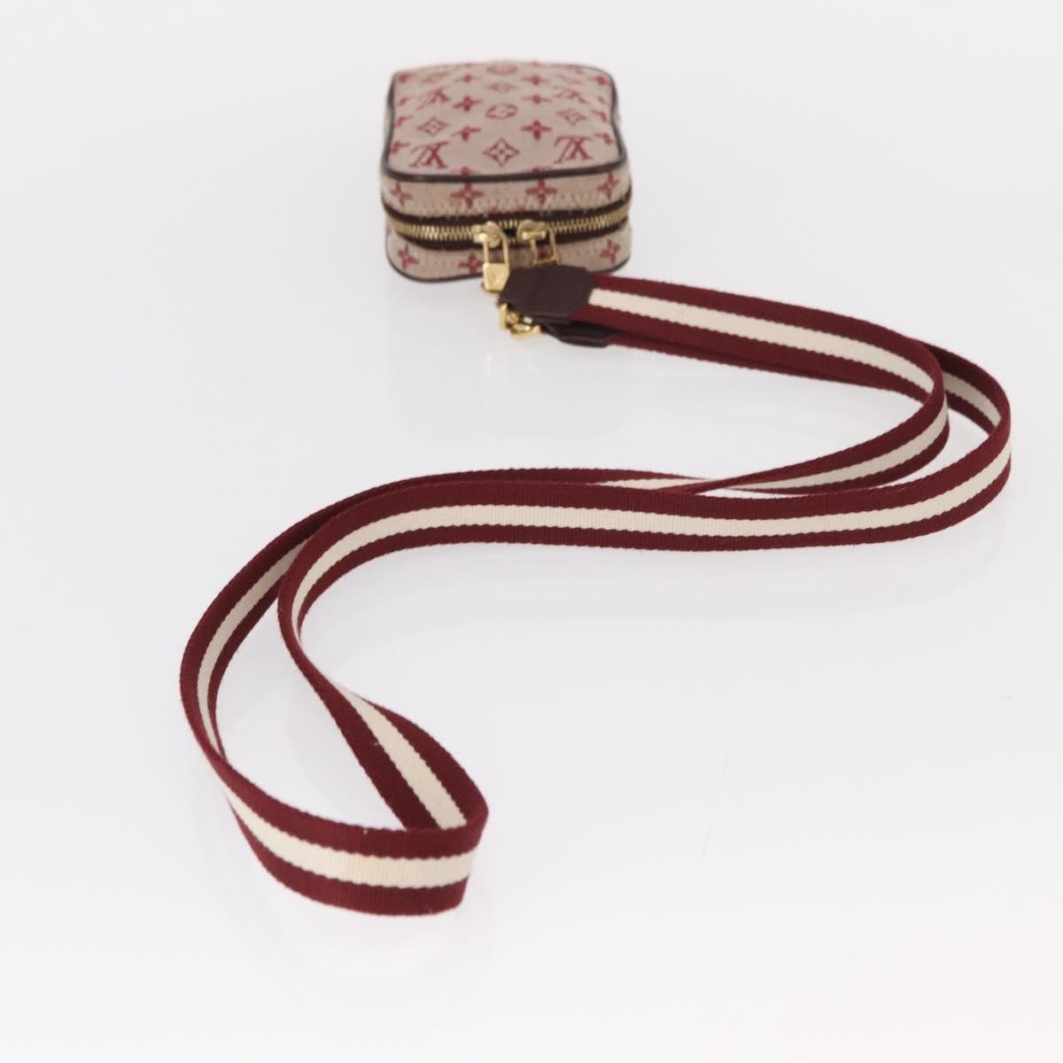 Louis Vuitton Camera Bag Mini Lin Red Canvas Clutche & Pouche Bag (Pre-Owned)