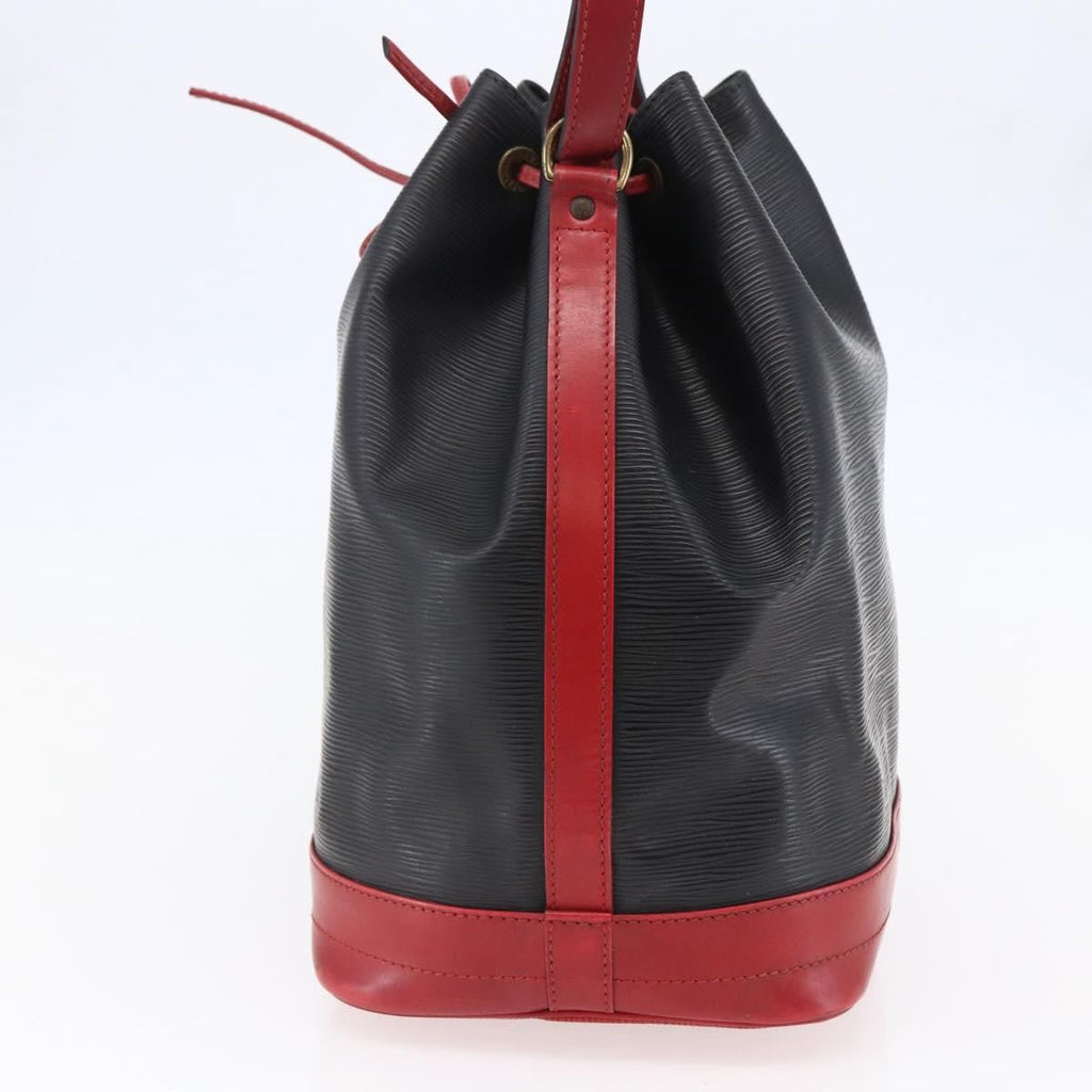 Louis Vuitton Bicolor Noe Handbag Epi Leather Black Leather Bag (Pre-Owned)