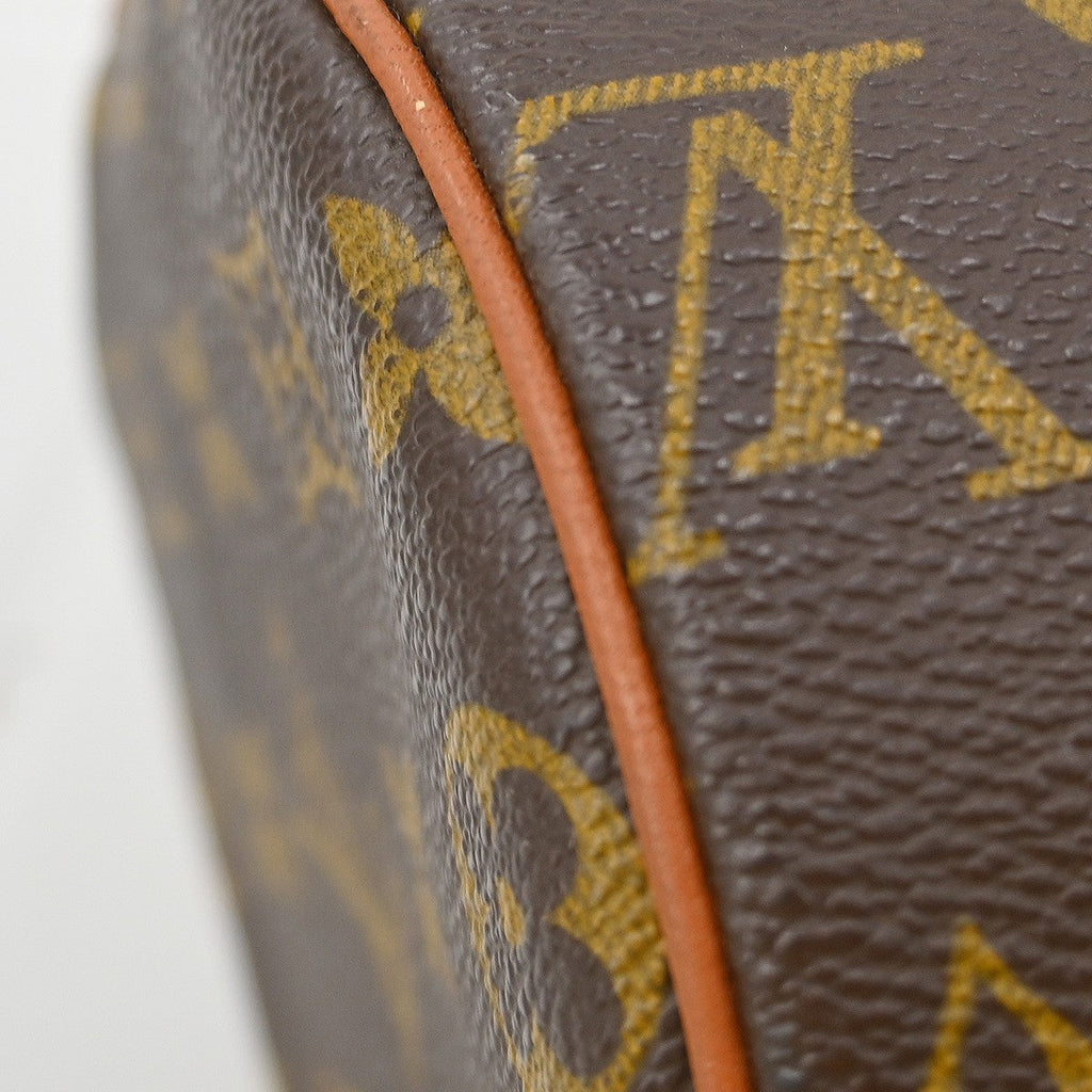 Louis Vuitton Papillon Handbag Monogram Canvas Brown Canvas Handbag (Pre-Owned)