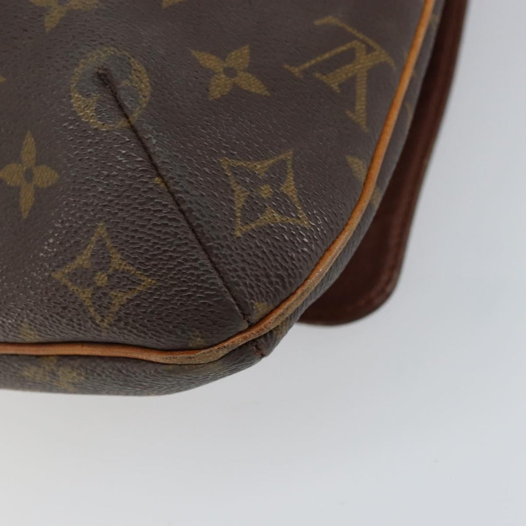 Louis Vuitton Musette Salsa Handbag Monogram Canvas Brown Canvas Shoulder Bag Bag (Pre-Owned)