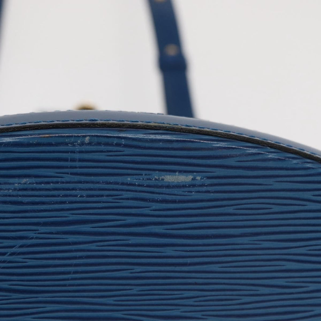 Louis Vuitton Cluny Shoulder Bag Epi Leather Blue Leather Shoulder Bag Bag (Pre-Owned)