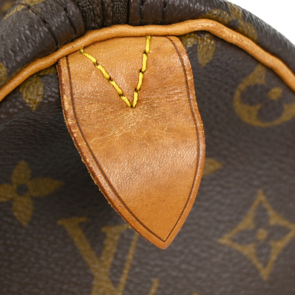 Louis Vuitton Keepall Bag Monogram Canvas Brown Canvas Travel Bag Bag (Pre-Owned)