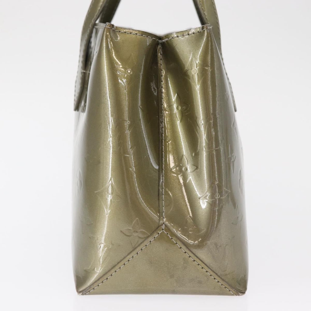 Louis Vuitton Wilshire Handbag Monogram Vernis Gray Patent_Leather Tote Bag Bag (Pre-Owned)