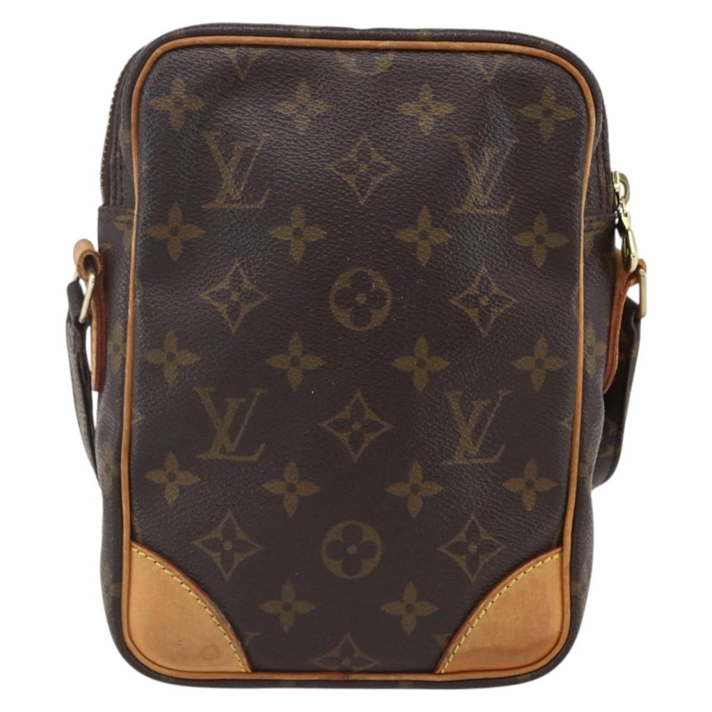 Louis Vuitton Amazone Bag Monogram Canvas Brown Canvas Shoulder Bag Bag (Pre-Owned)