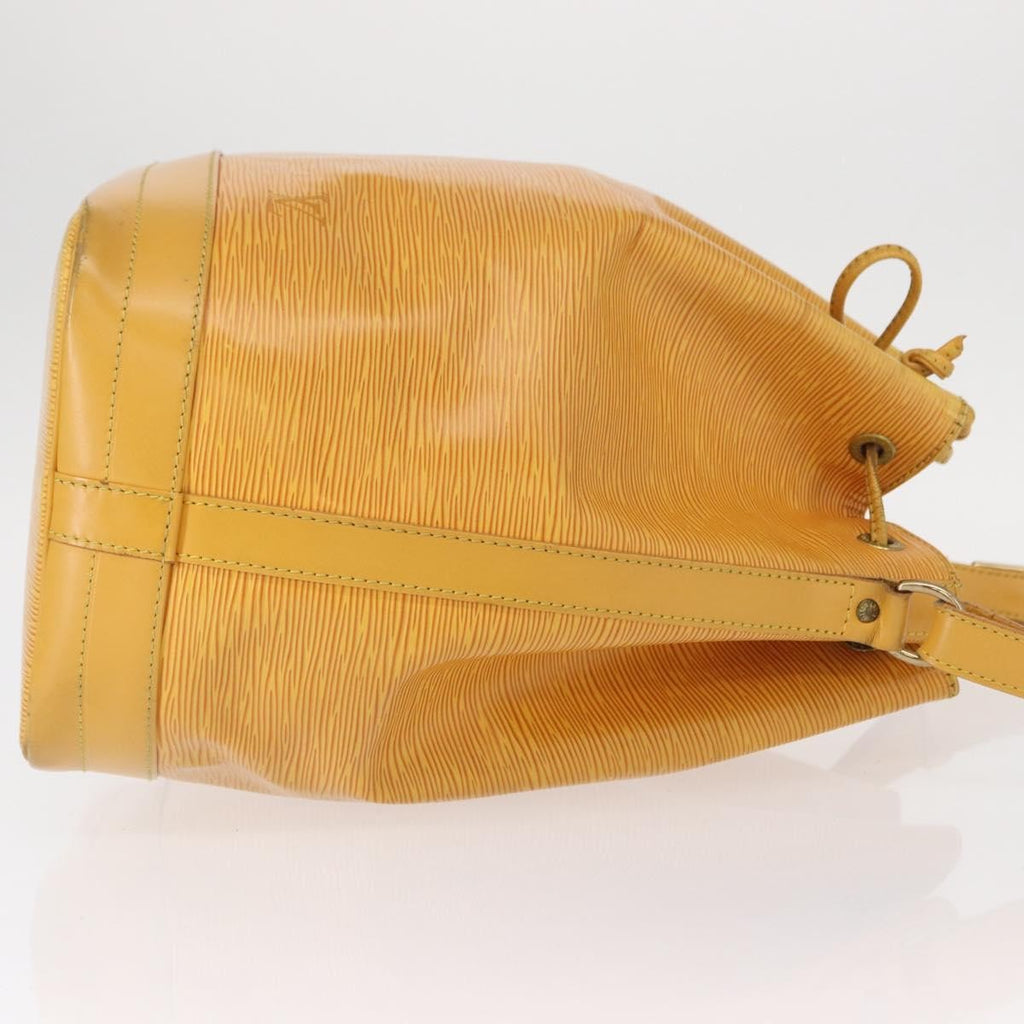 Louis Vuitton Noe Handbag Epi Leather Yellow Leather Shoulder Bag Bag (Pre-Owned)