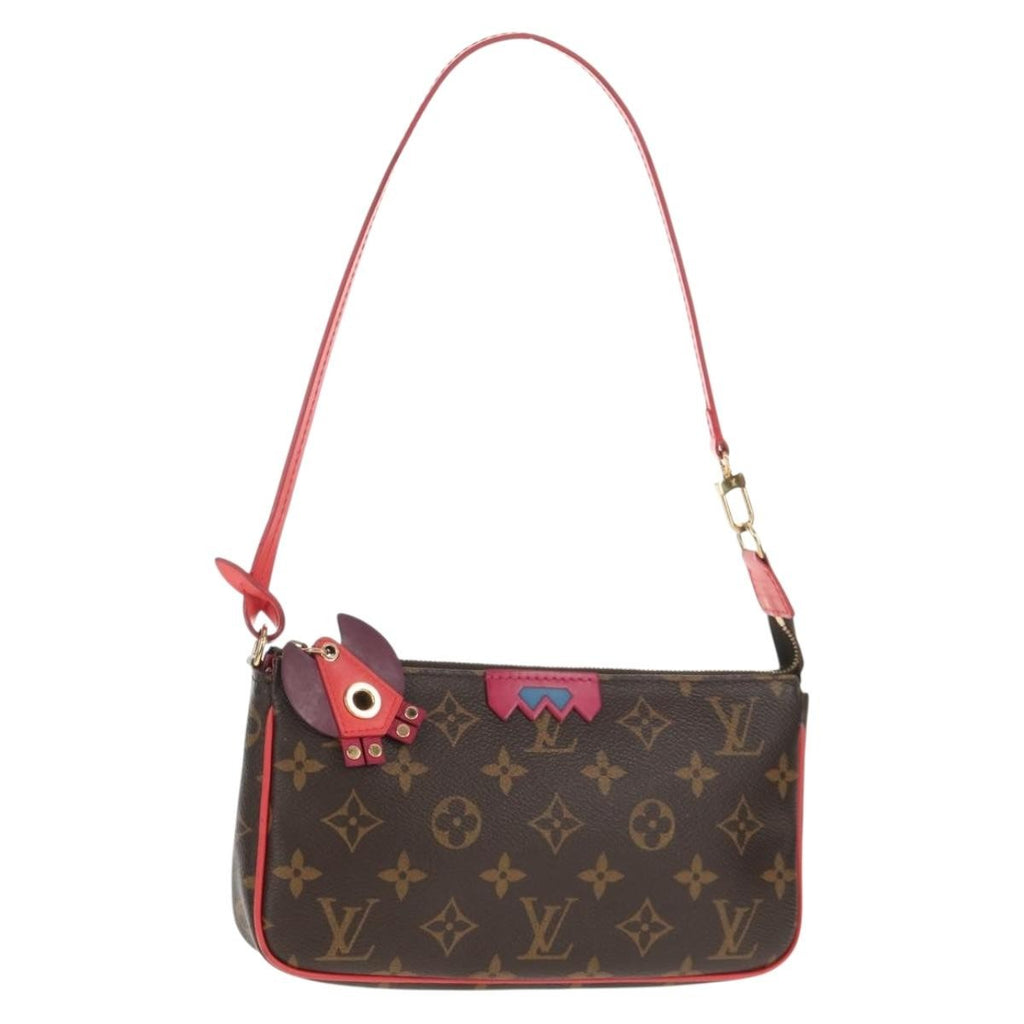 Louis Vuitton Pochette Accessoires Nm Limited Edition Totem Monogram Canvas Brown Canvas Clutche & Pouche Bag (Pre-Owned)