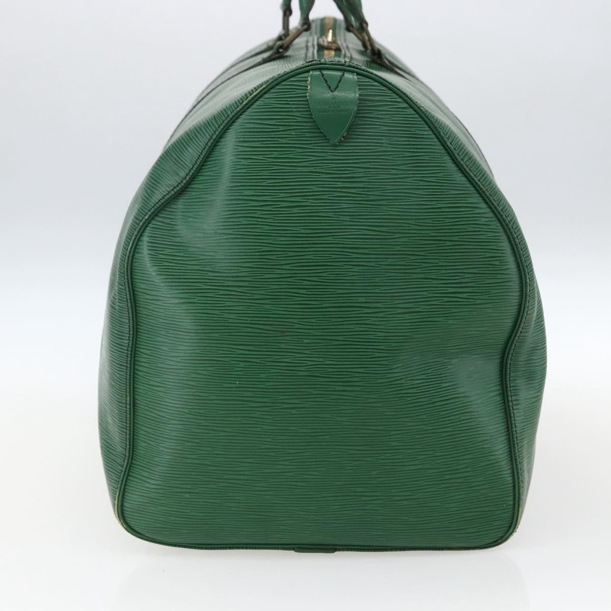 Louis Vuitton Keepall Bag Epi Leather Green Epi Leather Travel Bag Bag (Pre-Owned)
