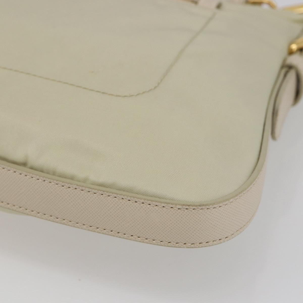 Prada Re-Edition 2005 Shoulder Bag Tessuto Beige Nylon Shoulder Bag Bag (Pre-Owned)