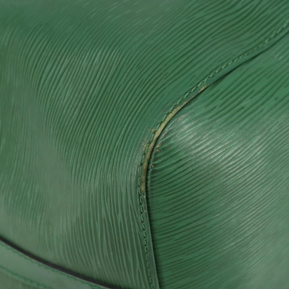 Louis Vuitton Petit Noe Handbag Epi Leather Green Leather Shoulder Bag Bag (Pre-Owned)