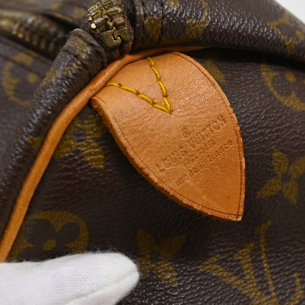 Louis Vuitton Keepall Bag Monogram Canvas Brown Canvas Travel Bag Bag (Pre-Owned)