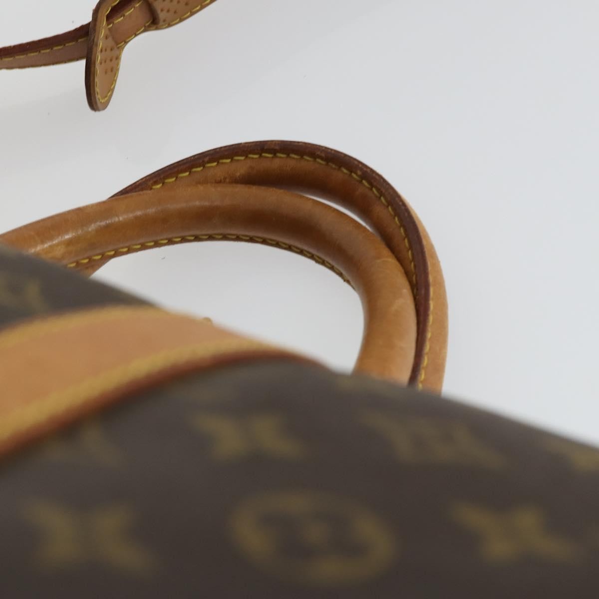 Louis Vuitton Keepall Bandouliere Bag Monogram Canvas Brown Canvas Travel Bag Bag (Pre-Owned)