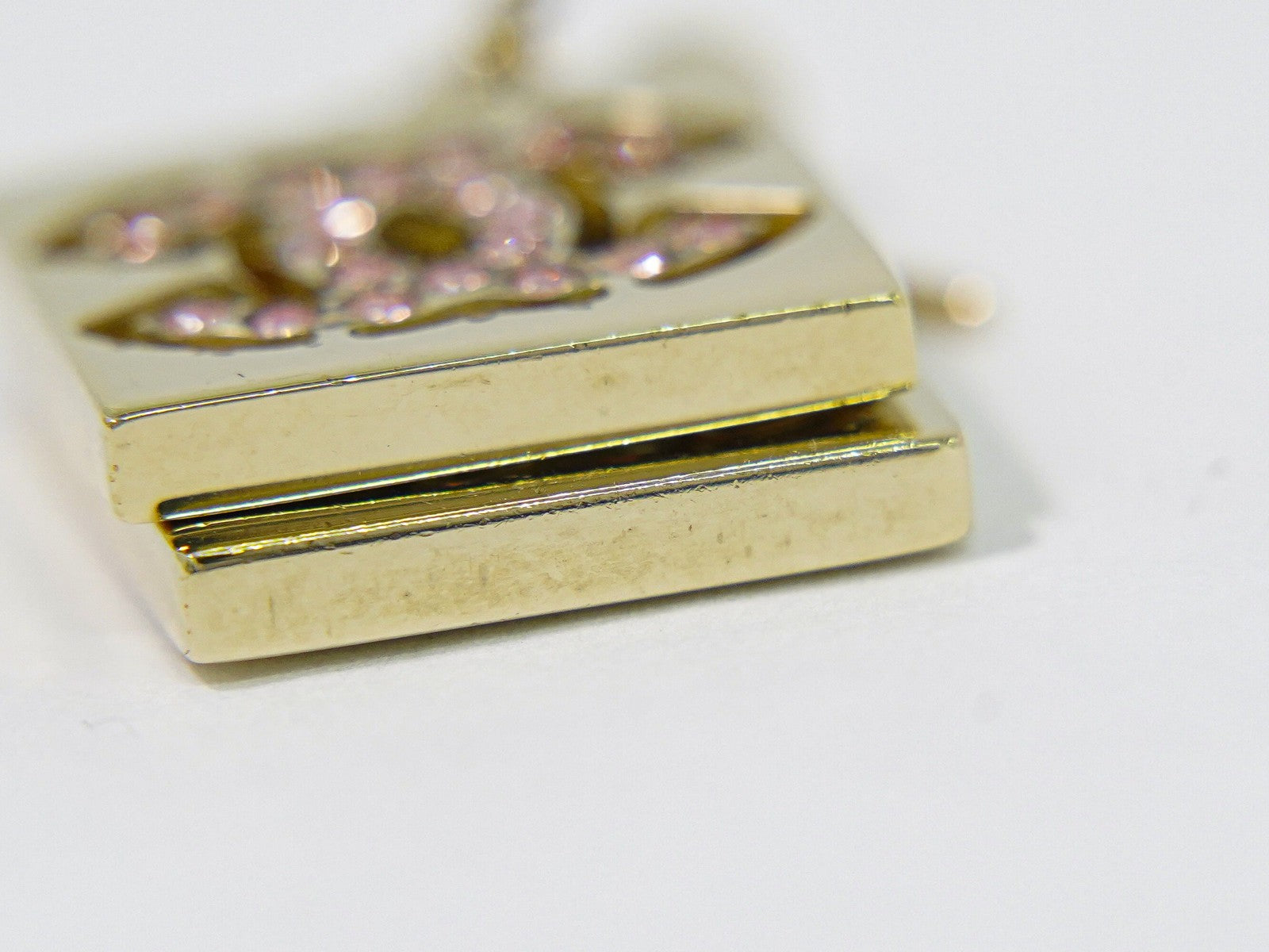 Chanel Cc Dangle Earrings Metal Gold Gold_Plated Earrings Jewelry (Pre-Owned)