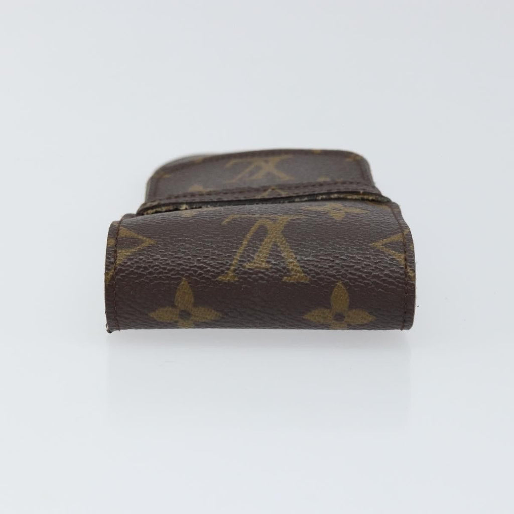 Louis Vuitton Etui À Lunette Canvas Brown Canvas Wallets Accessory (Pre-Owned)