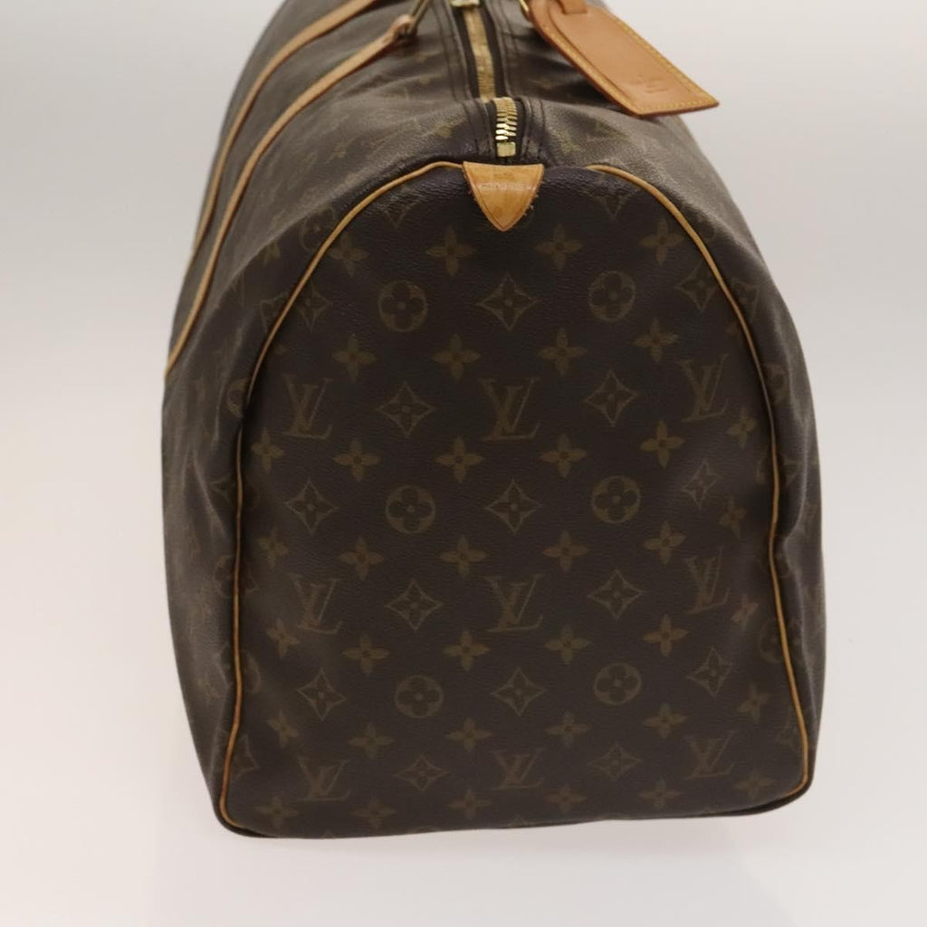 Louis Vuitton Keepall Bag Monogram Canvas Brown Canvas Travel Bag Bag (Pre-Owned)