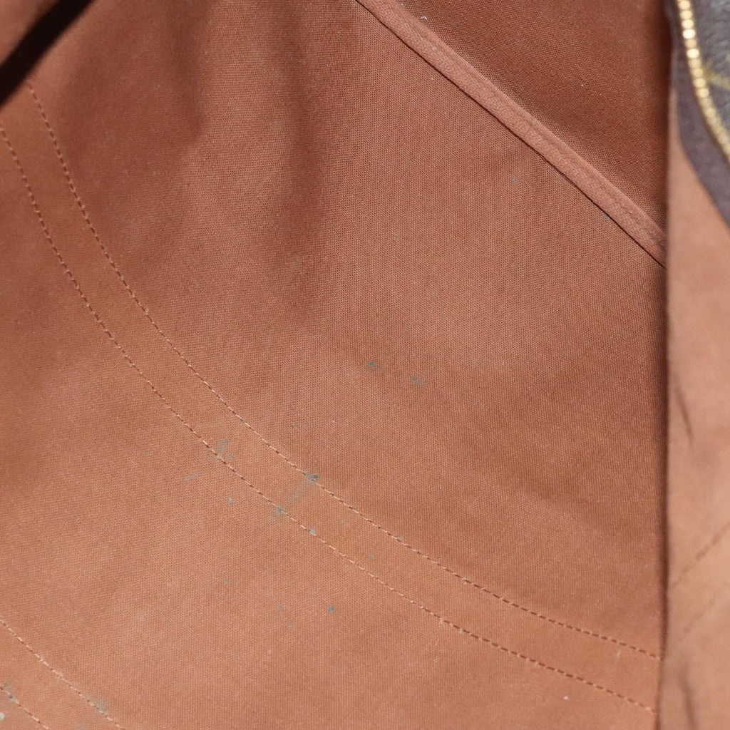 Louis Vuitton Keepall Bag Monogram Canvas Brown Canvas Travel Bag Bag (Pre-Owned)