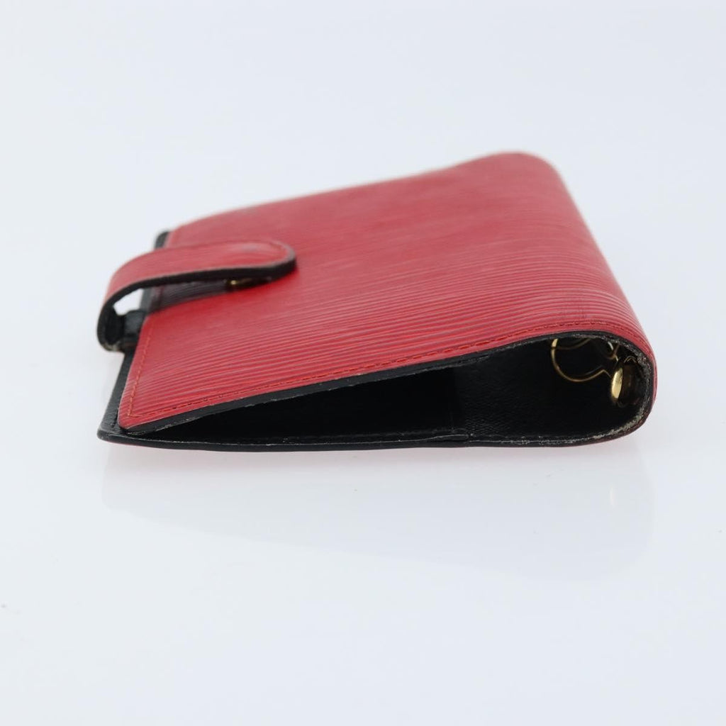 Louis Vuitton Agenda Cover Epi Leather Red Leather Wallets Accessory (Pre-Owned)