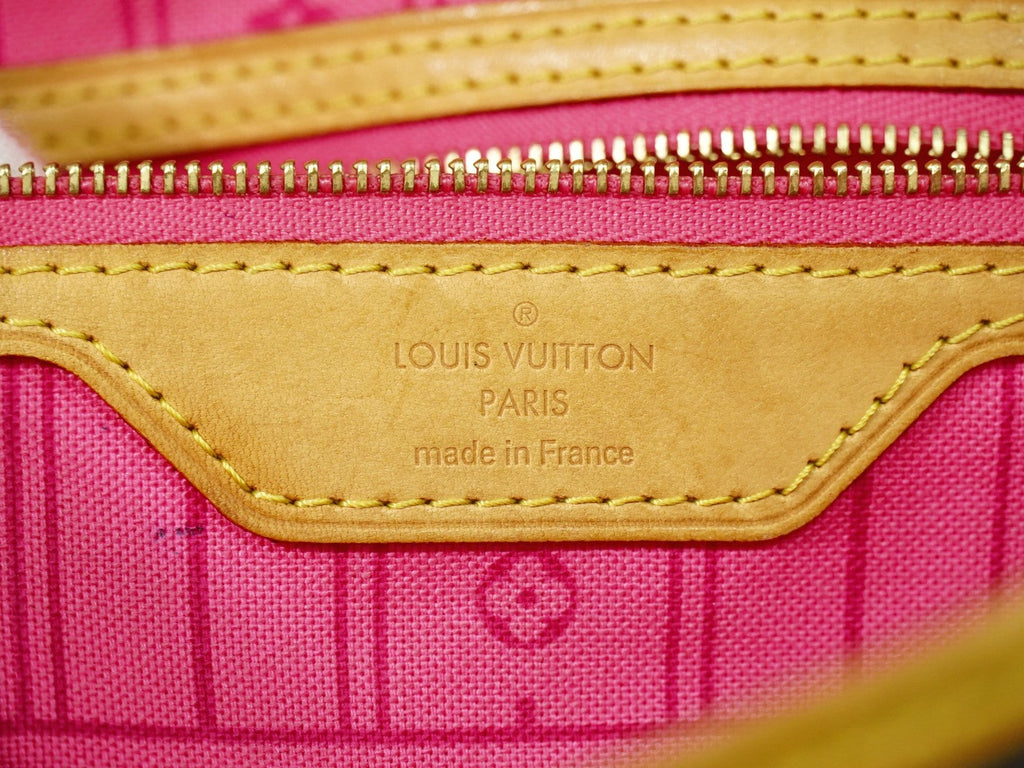 Louis Vuitton Neverfull Tote Limited Edition Monogram Roses Brown Canvas Tote Bag Bag (Pre-Owned)