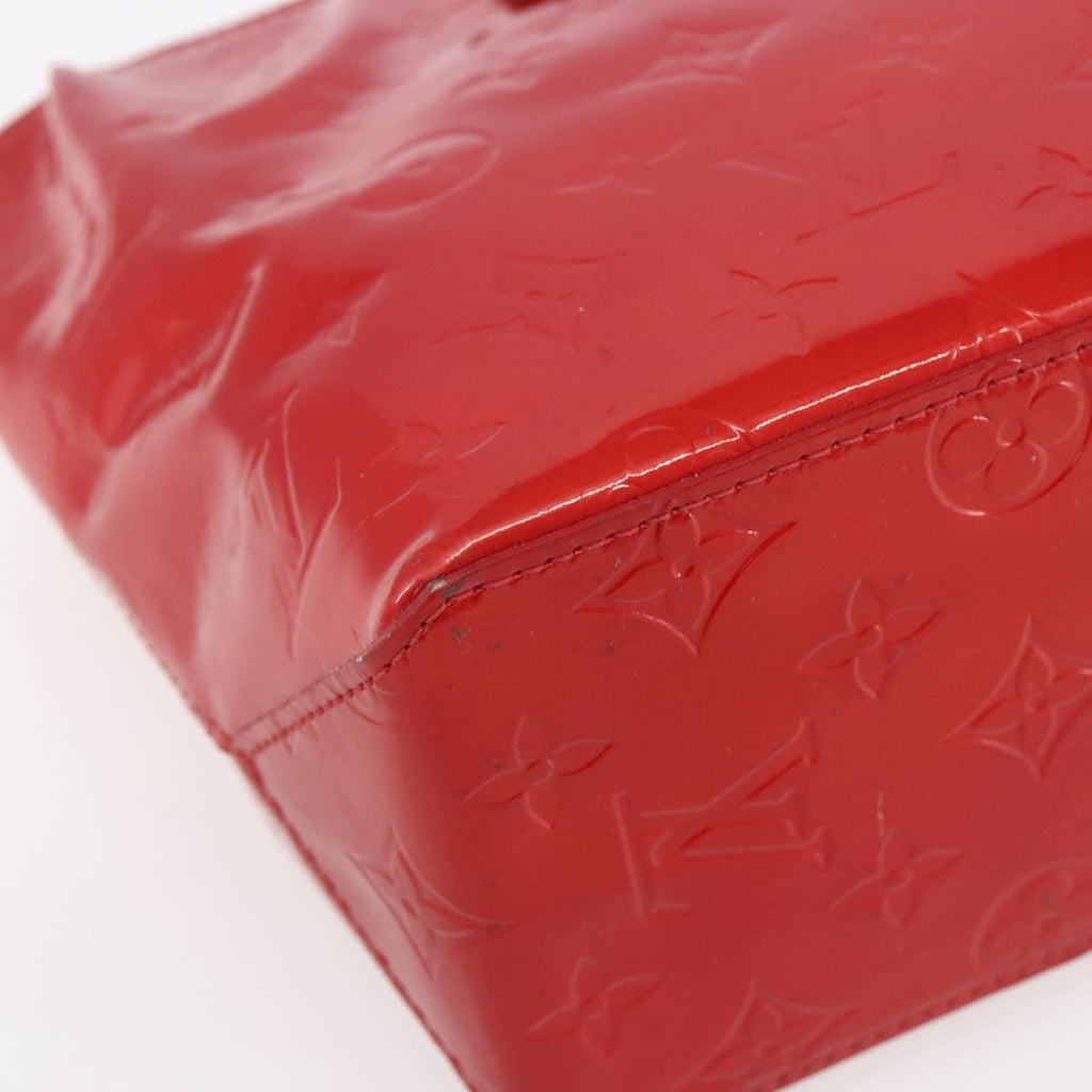 Louis Vuitton Reade Handbag Monogram Vernis Red Patent_Leather Handbag (Pre-Owned)